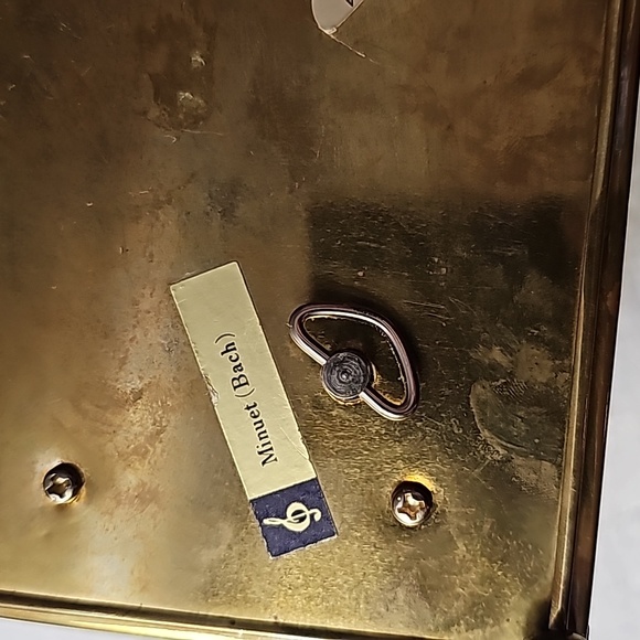 Vintage Via Vermont Music Box Bach Minuet - Picture 7 of 10